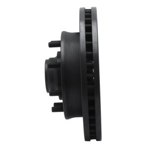 Chevrolet Express 3500 Brake Rotor (1) - Front Left - R1 Concepts - Drilled & Slotted - Black - `01-`02